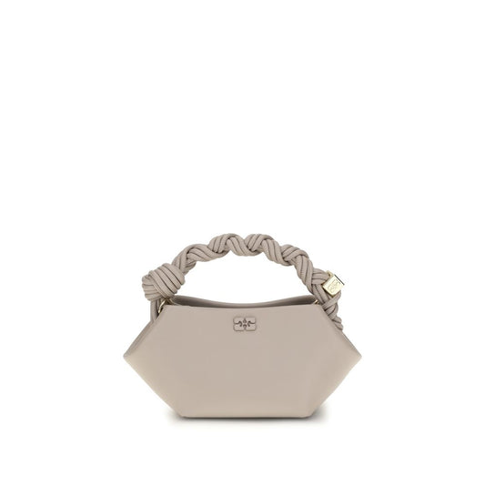 Gray Recycled Leather Handbag
