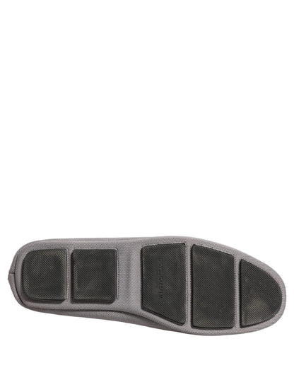 Gray Stretch Mesh Men Ankle Boots Shoes