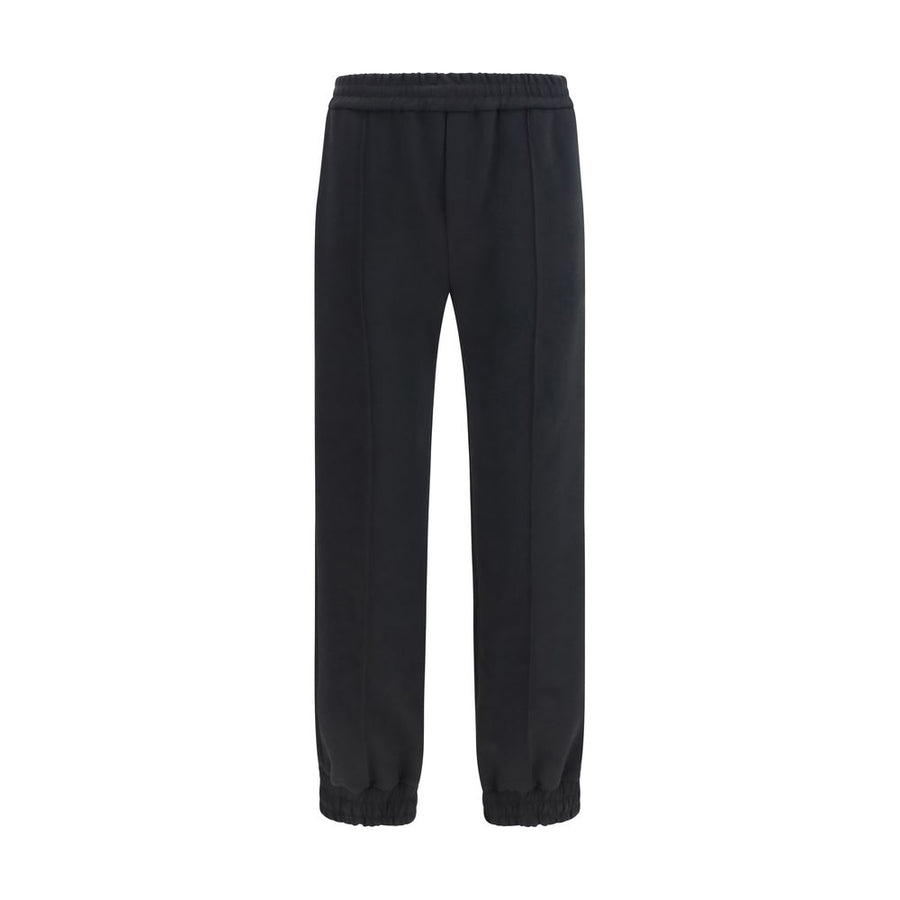 Black Cotton Joggers (Workout Pants)