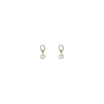 Gold Metal Earrings