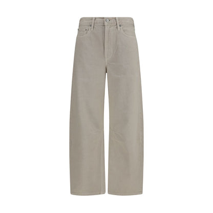 Beige Cotton Jeans Denim