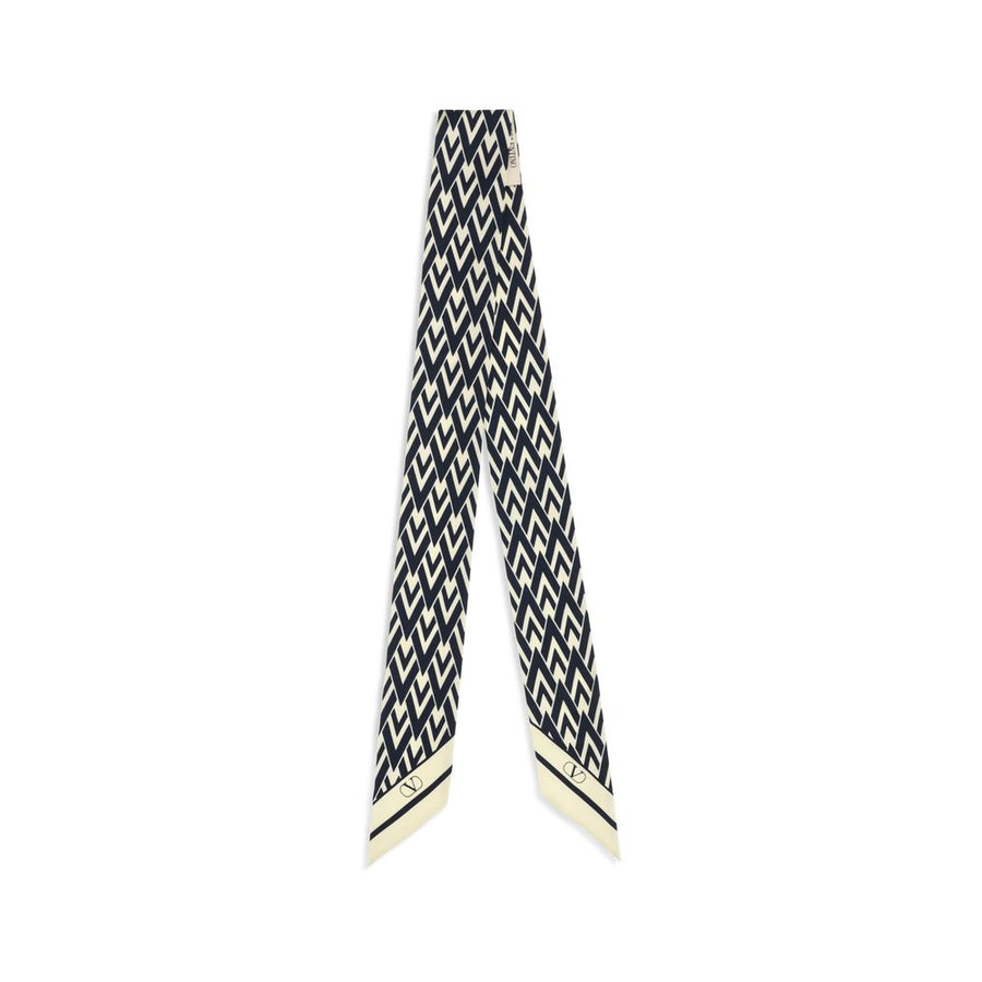 Blue Silk Scarf