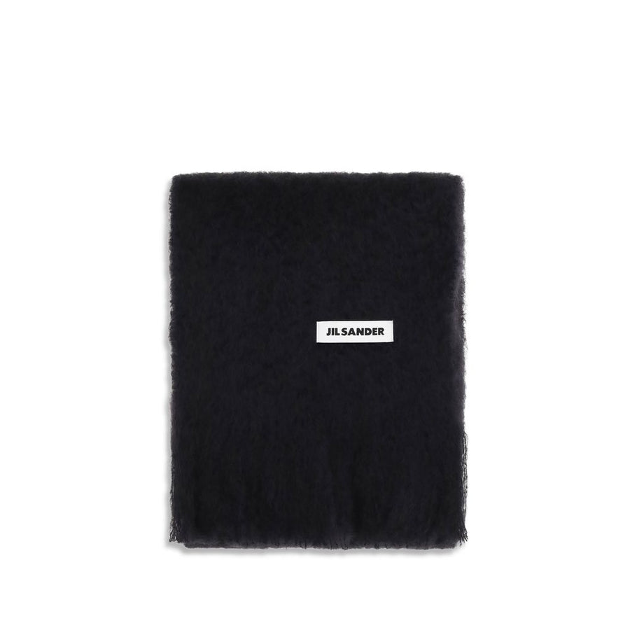 Black Wool Oves Aries Scarf