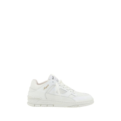 White Calf Leather Bos Taurus Athletic Sneakers