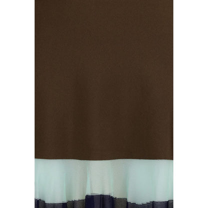 Multicolor Viscose Casual Dress