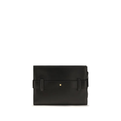Black Lamb Ovis Aries Aries Clutch Bag