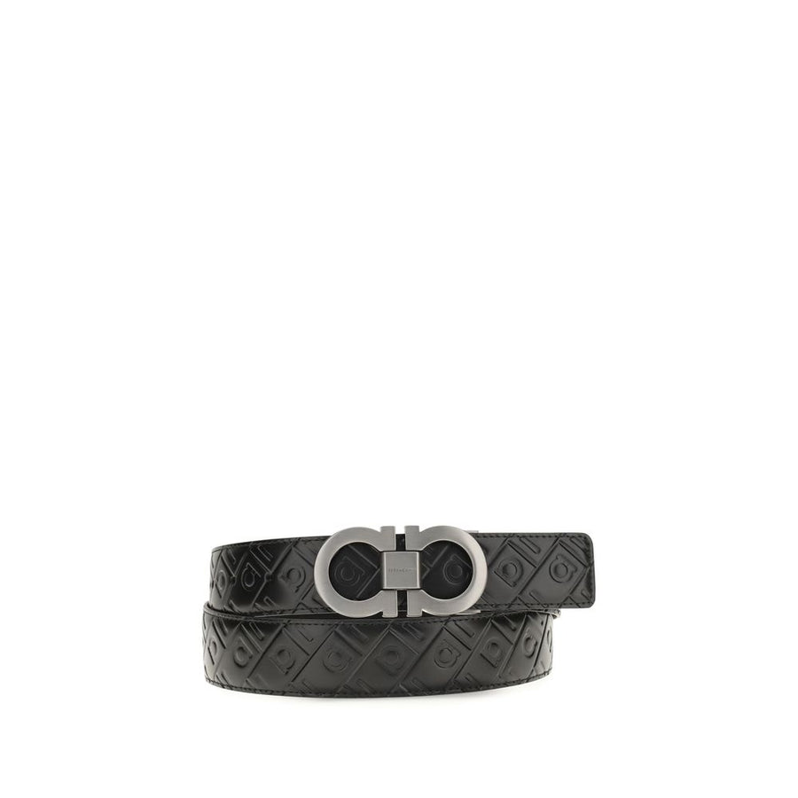 Black Calf Leather Bos Taurus Regular Belt