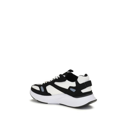 Multicolor Polyester Low Top Sneakers