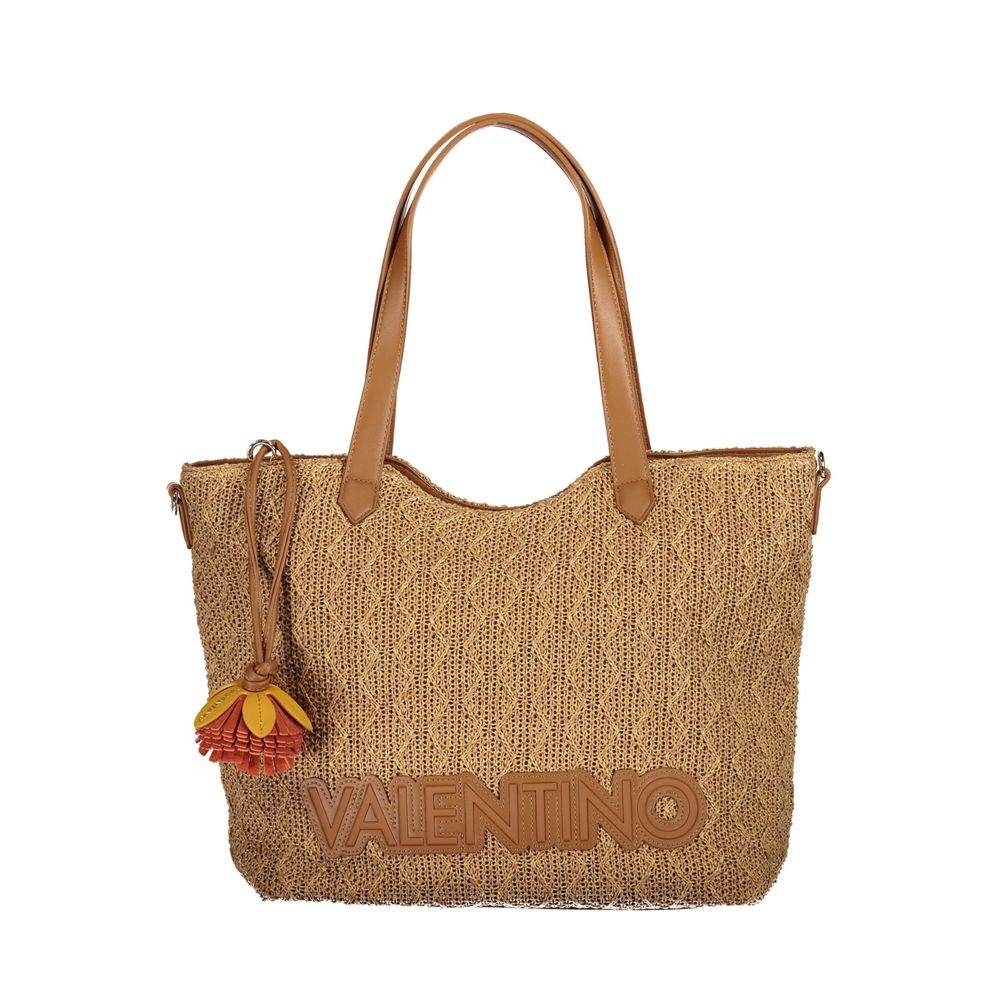 Brown Polietilene Womens Bag