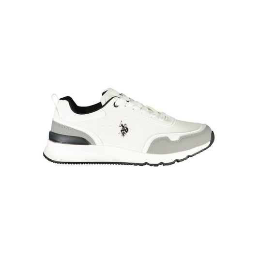 Bianco Poliuretano Uomo Sneaker