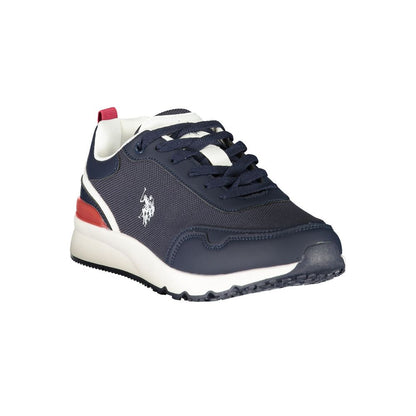 Blue Fabric Men's Sneaker