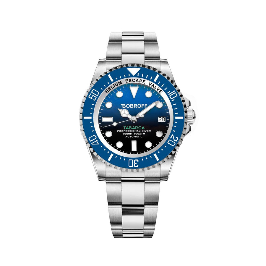 Silver Stainless Steel Sport Watch