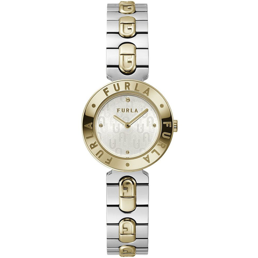Gray Stainless Steel Dress Watch