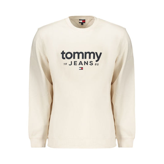 White Cotton Men's Sweatshirt