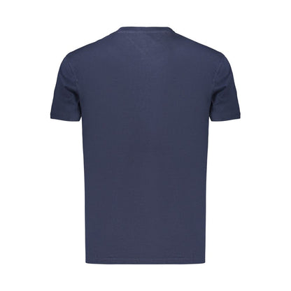 Blu Cotton Mens T-Shirt