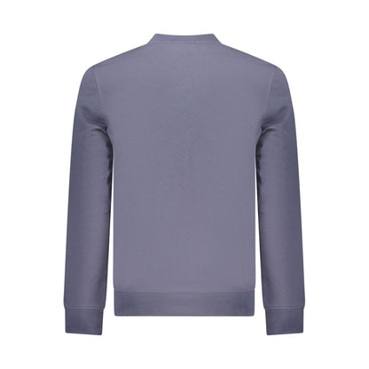 Blue Cotton Men's Sweatshirt