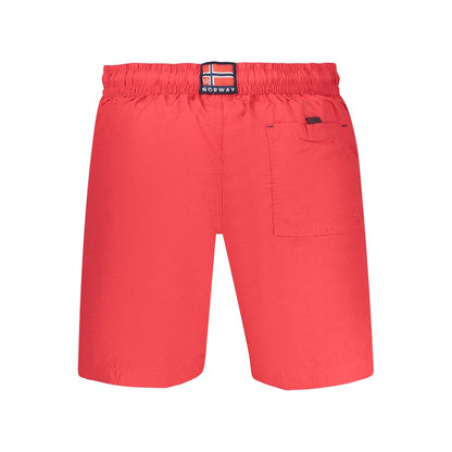 Rosso Poliammide Uomo Swimwear