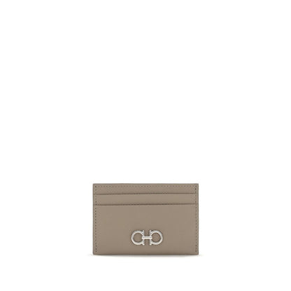 Beige Calf Leather Bos Taurus Wallet