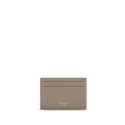 Beige Calf Leather Bos Taurus Wallet