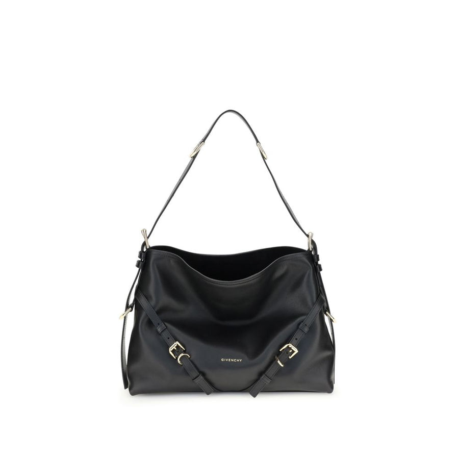 Black Calf Leather Bos Taurus Handbag