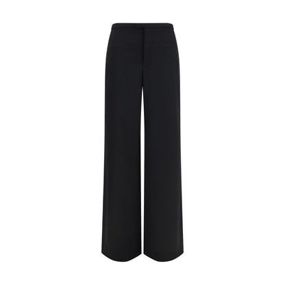 Black Wool Oves Aries Casual Pants