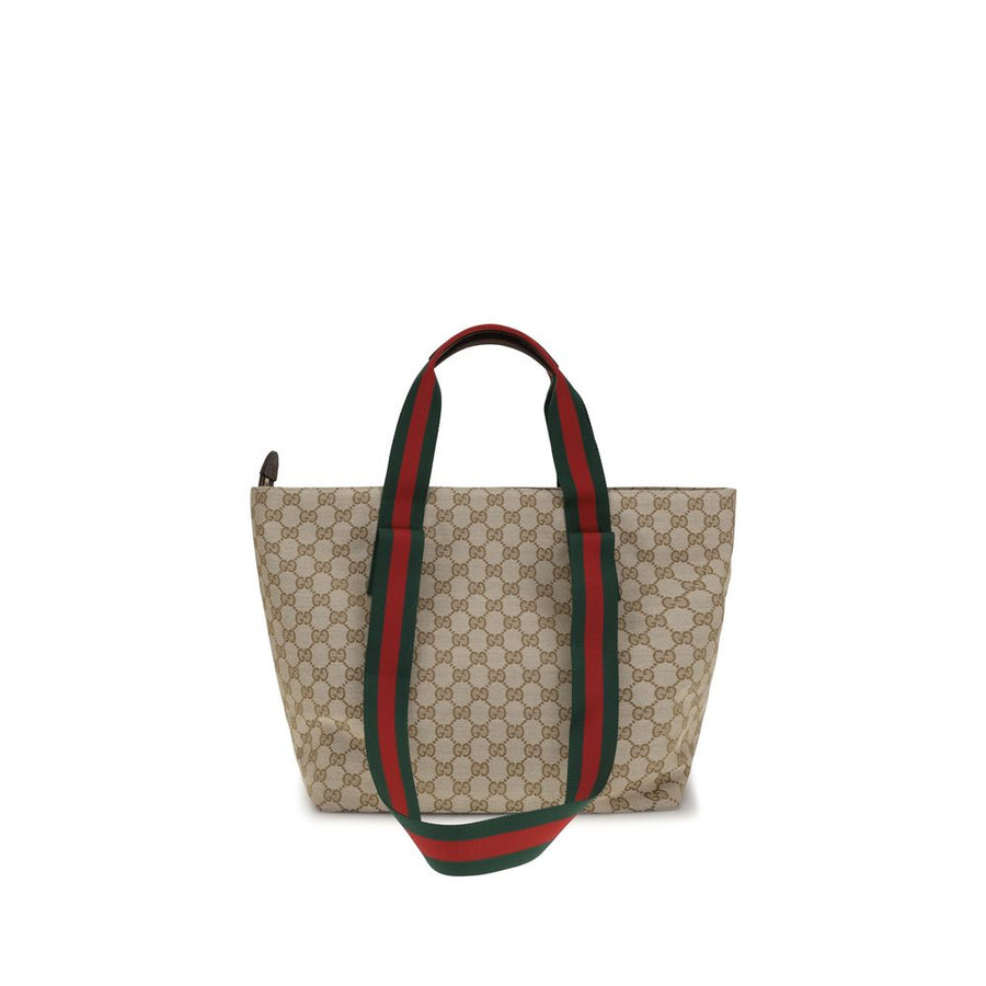 Beige Polyester Shoulder Bag