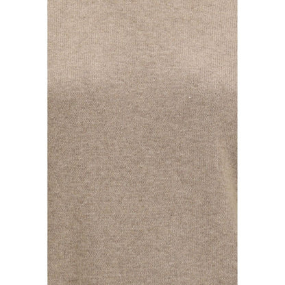 Brown Cashmere Turtleneck