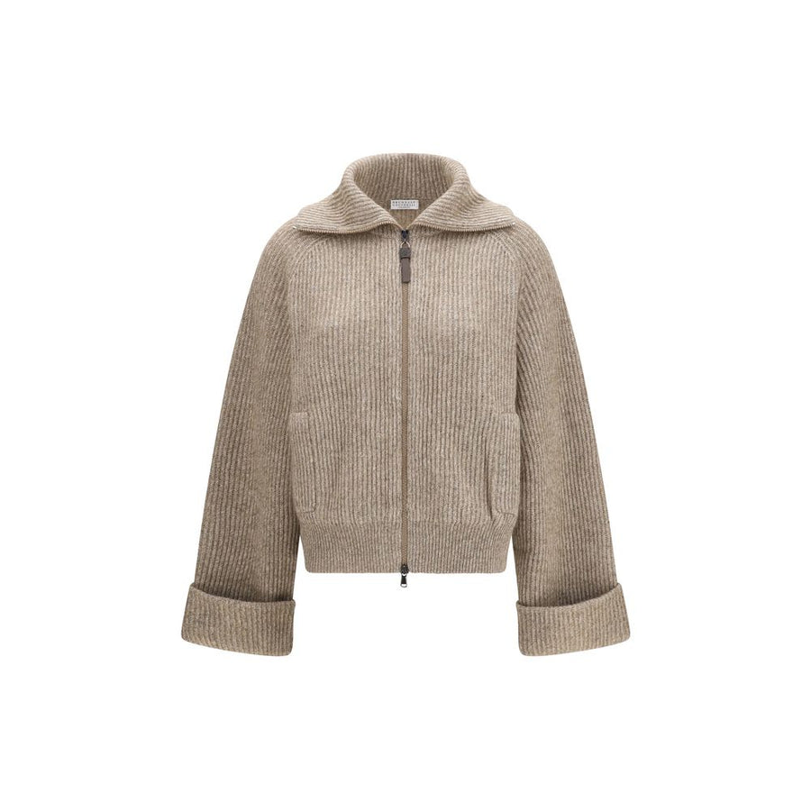 Beige Cashmere Sweatshirt