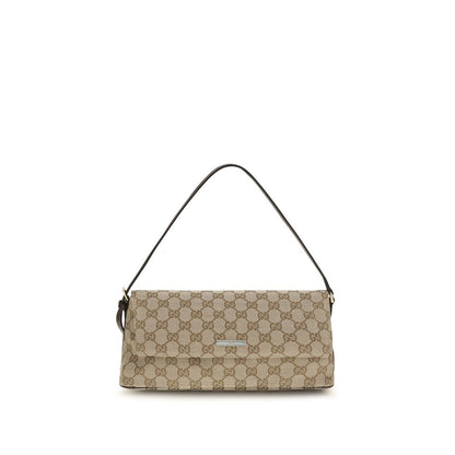 Brown Polyester Handbag