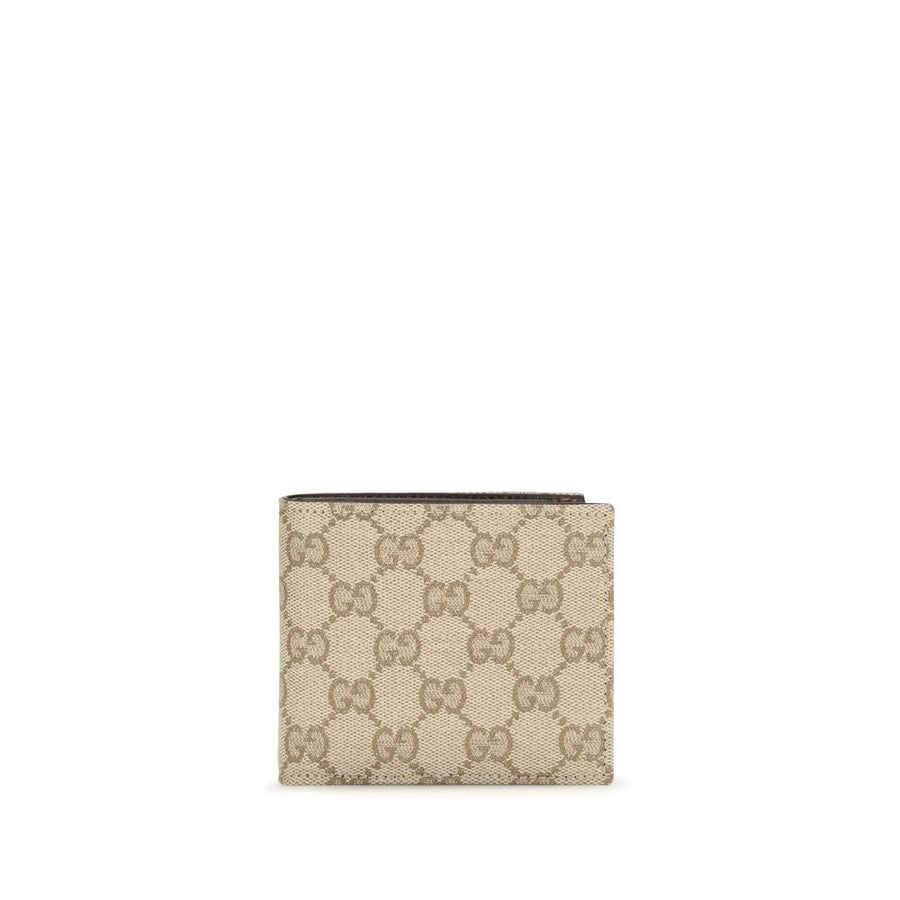 Beige Fabric Wallet