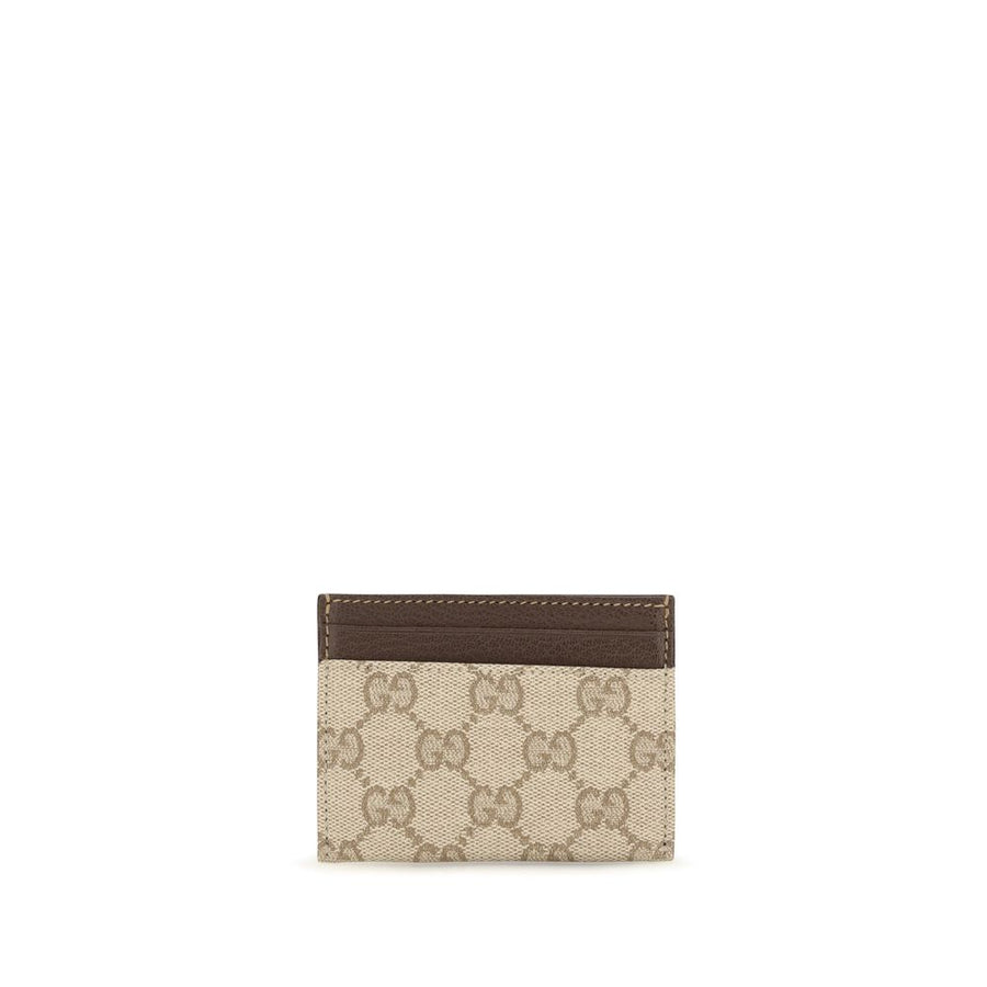 Beige Cotton Wallet
