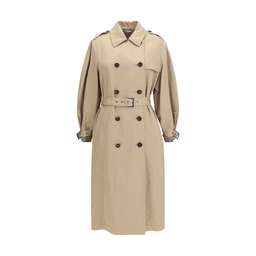 Beige Cotton Coat