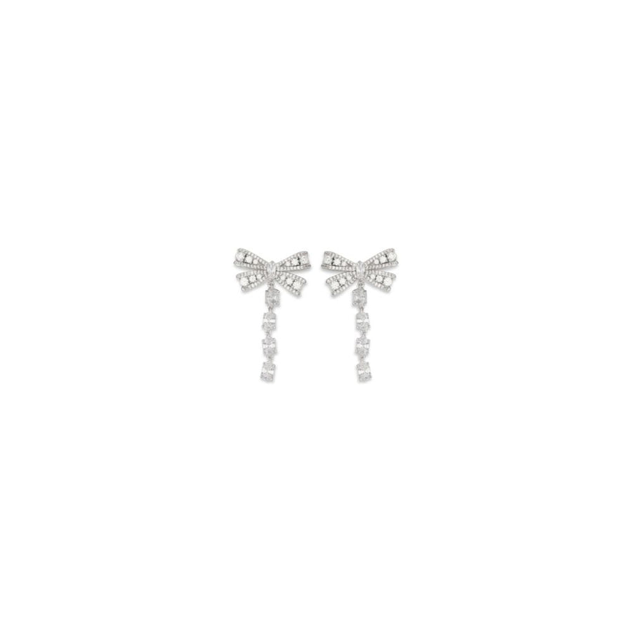 Silver Brass Earrings