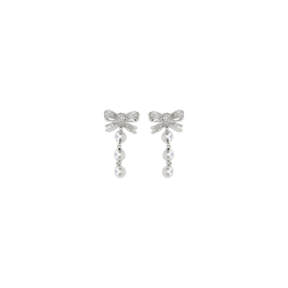 Silver Brass Earrings