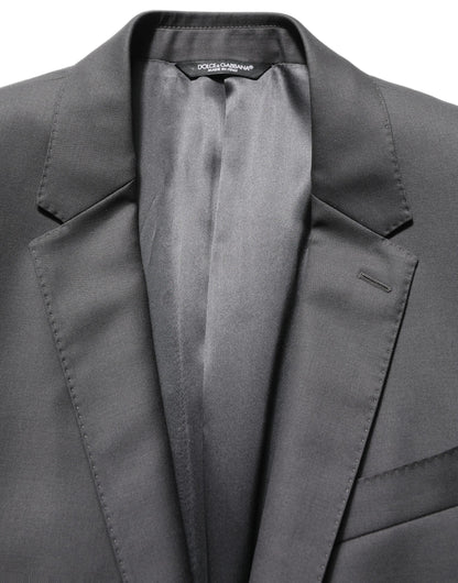 Gray MARTINI Slim Fit Formal 2Piece Men Suit