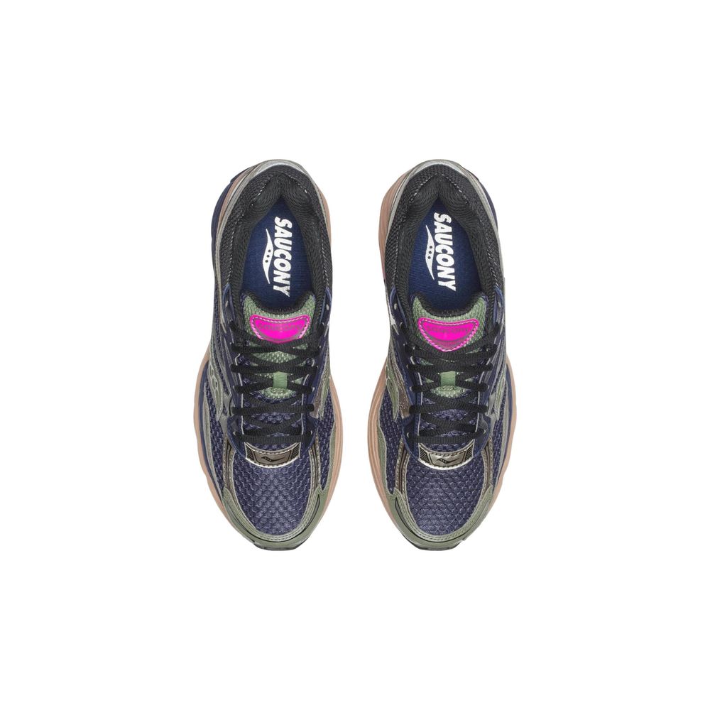 Blue Synthetic Athletic Sneakers