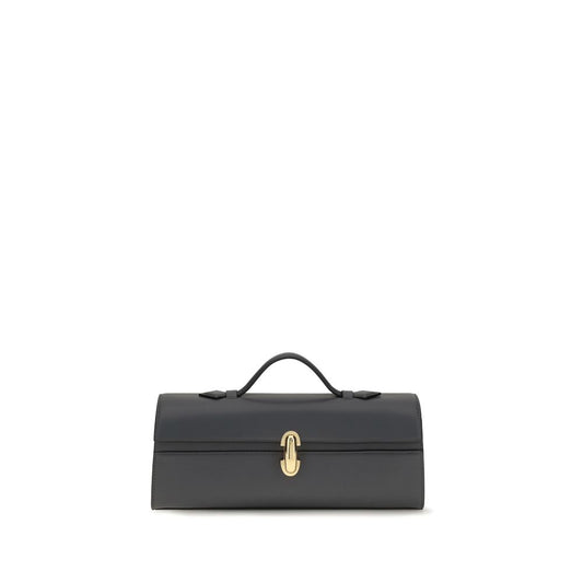 Gray Calf Leather Bos Taurus Shoulder Bag