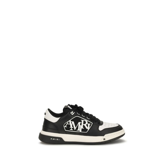 Black Calf Leather Bos Taurus Low Top Sneakers