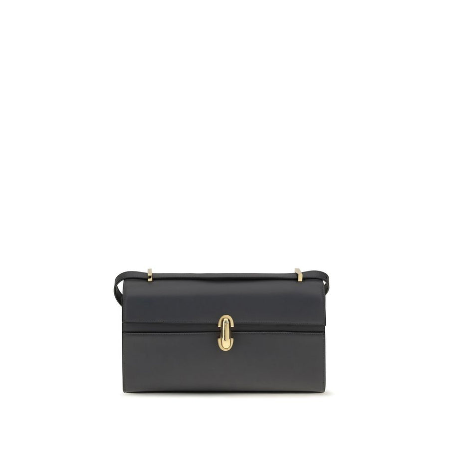 Gray Calf Leather Bos Taurus Shoulder Bag