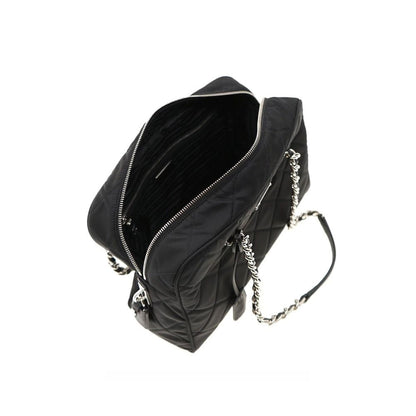 Black Nylon Shoulder Bag