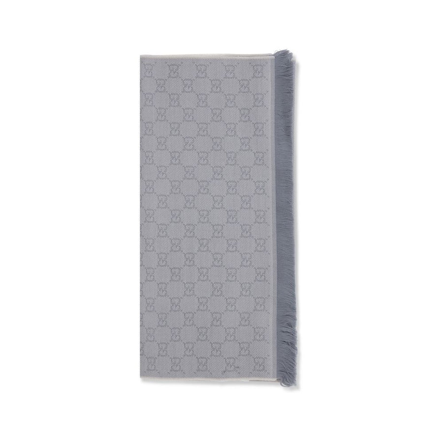 Gray Wool Scarf