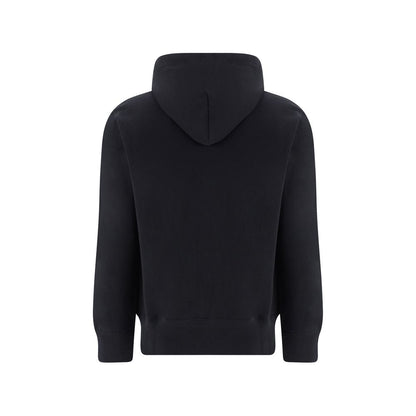 Black Cotton Sweatshirt