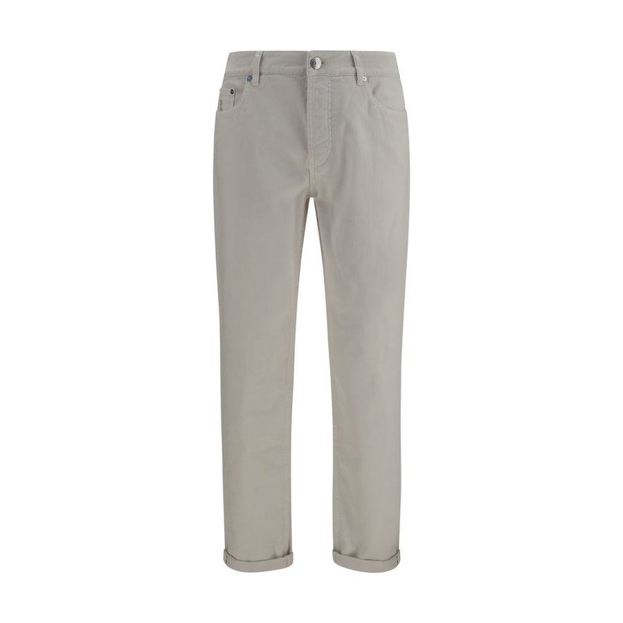 White Cotton Jeans Denim