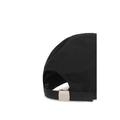 Black Cotton Cap (Baseball Hat)
