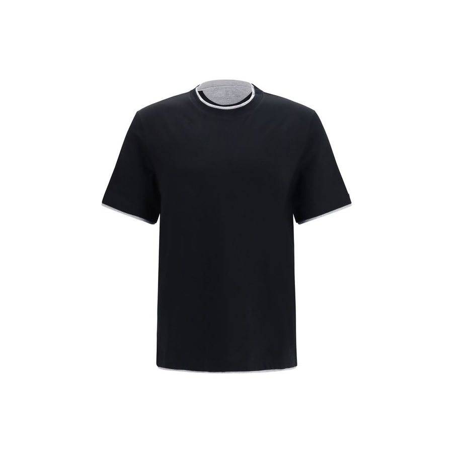 Black Cotton T-Shirt
