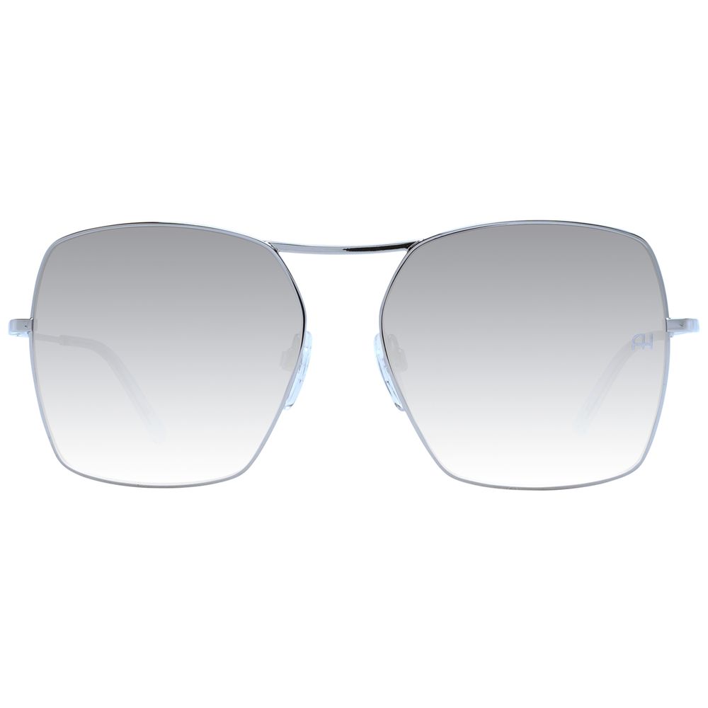 Gray Metal Sunglasses