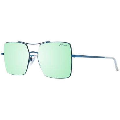Blue Metal Sunglasses