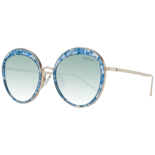 Blue Metal Sunglasses