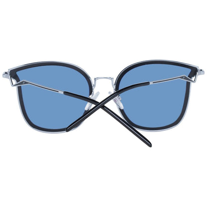Gray Metal Sunglasses