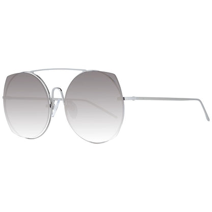 Gray Metal Sunglasses
